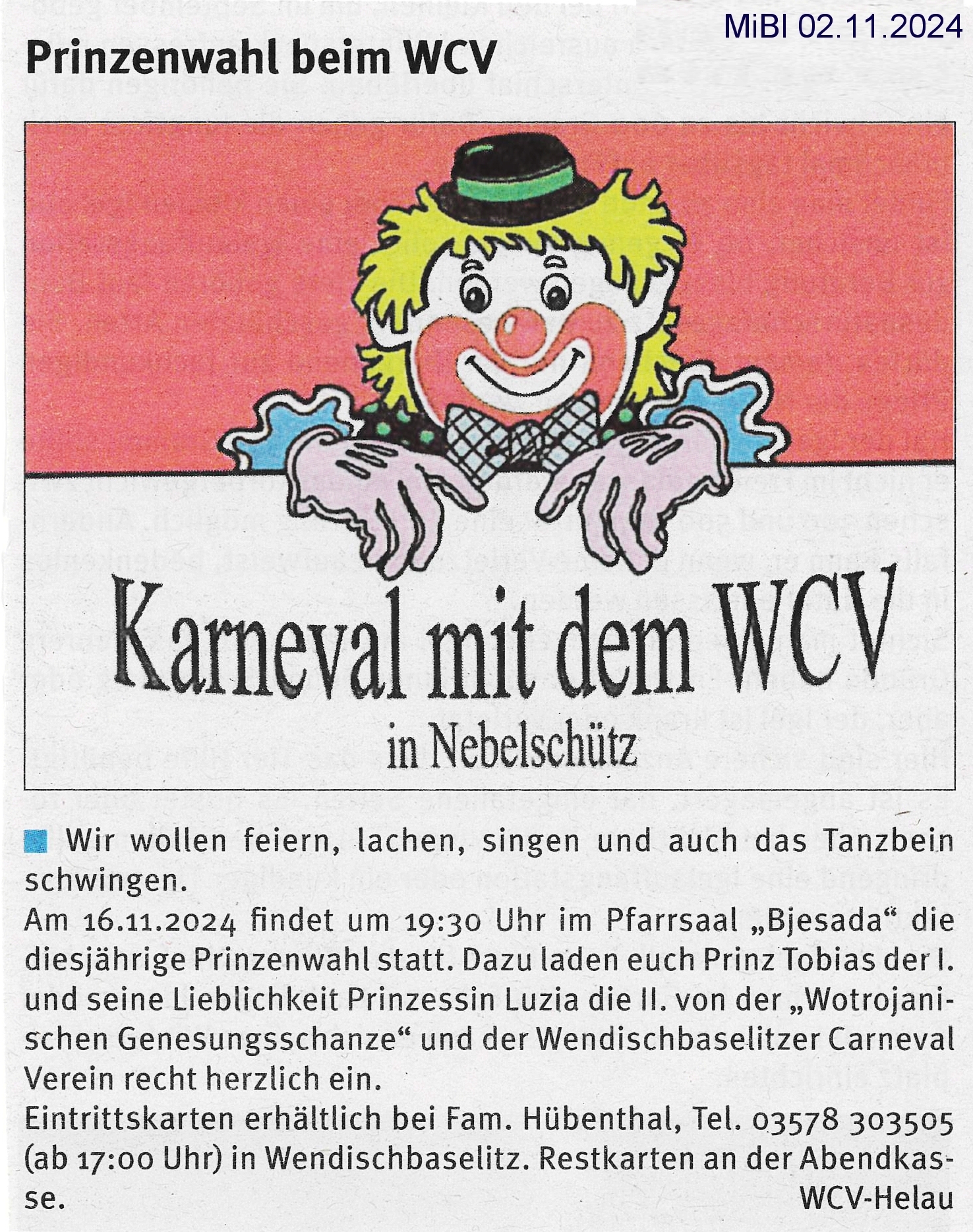 2024 11 16 WCV Prinzenwahl