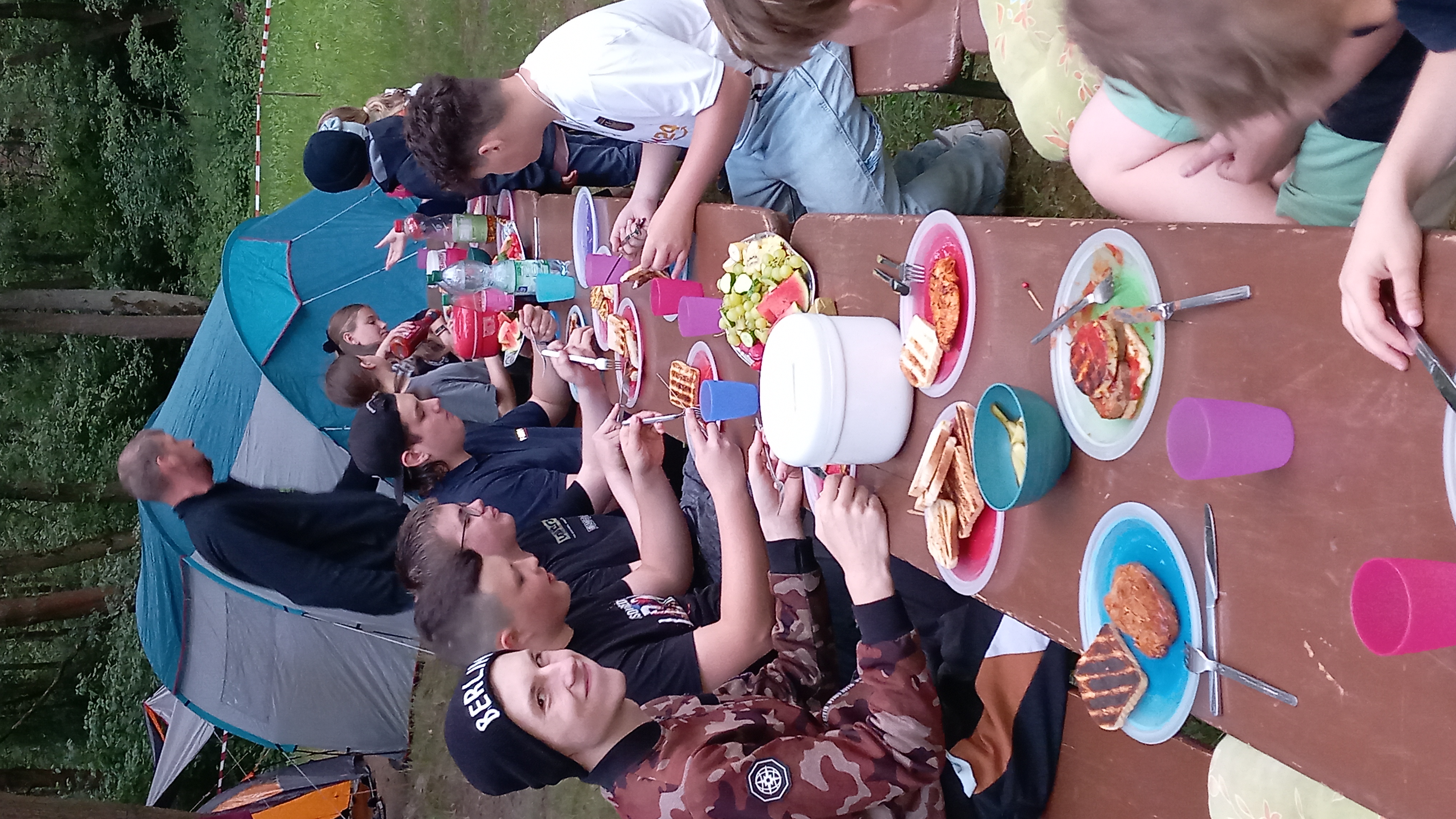 2024 06 14 Camp Abendessen Juni 2024