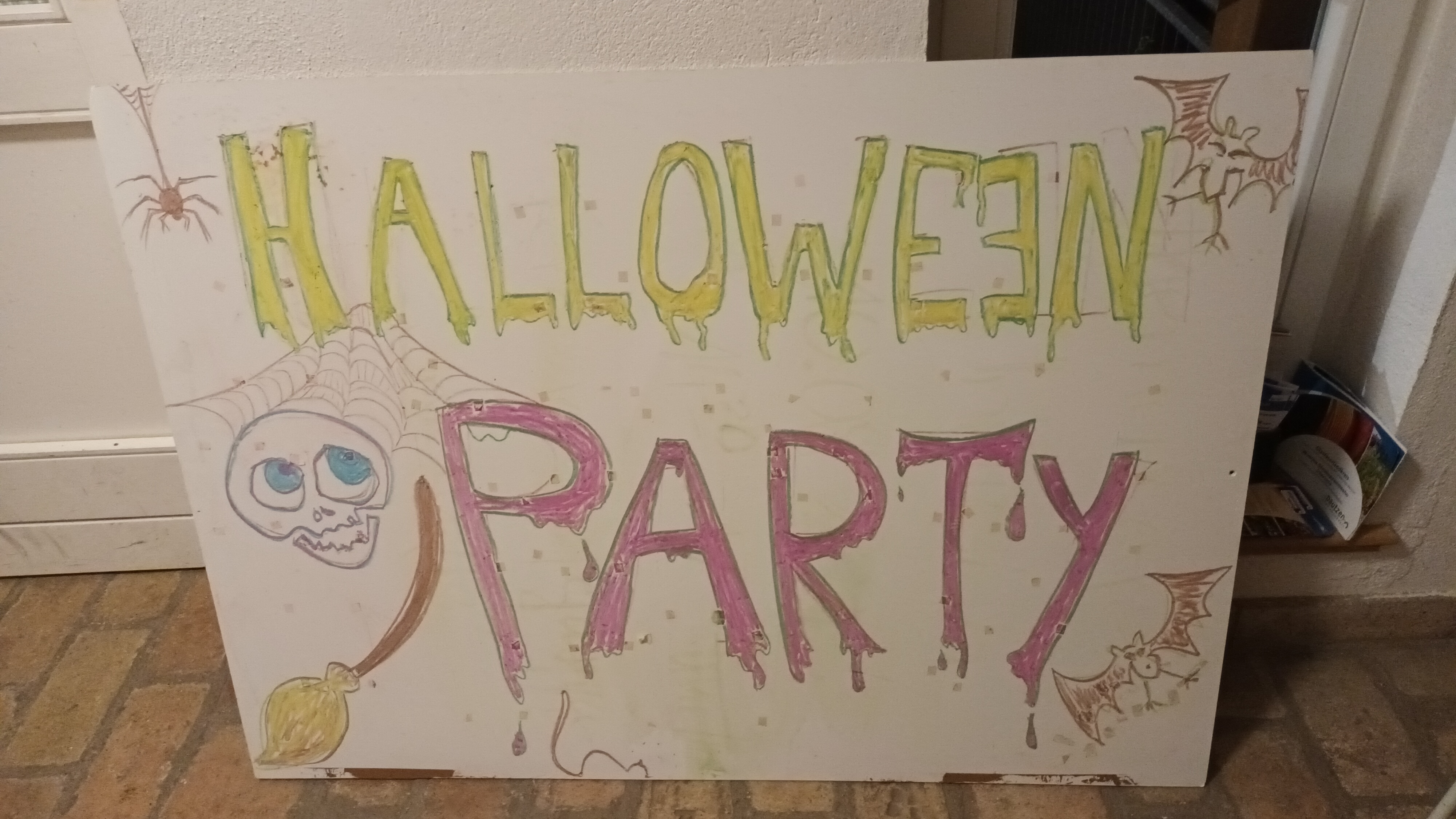 2024 10 30 Halloweenparty Plakat