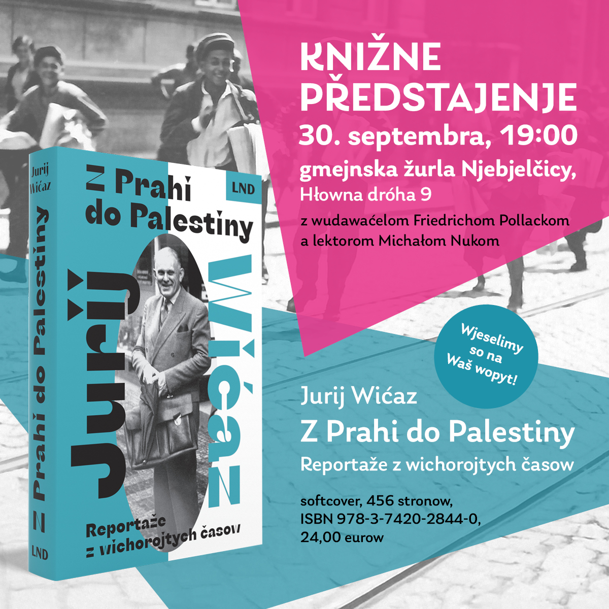 Buchtitel von Prag nach Palästina