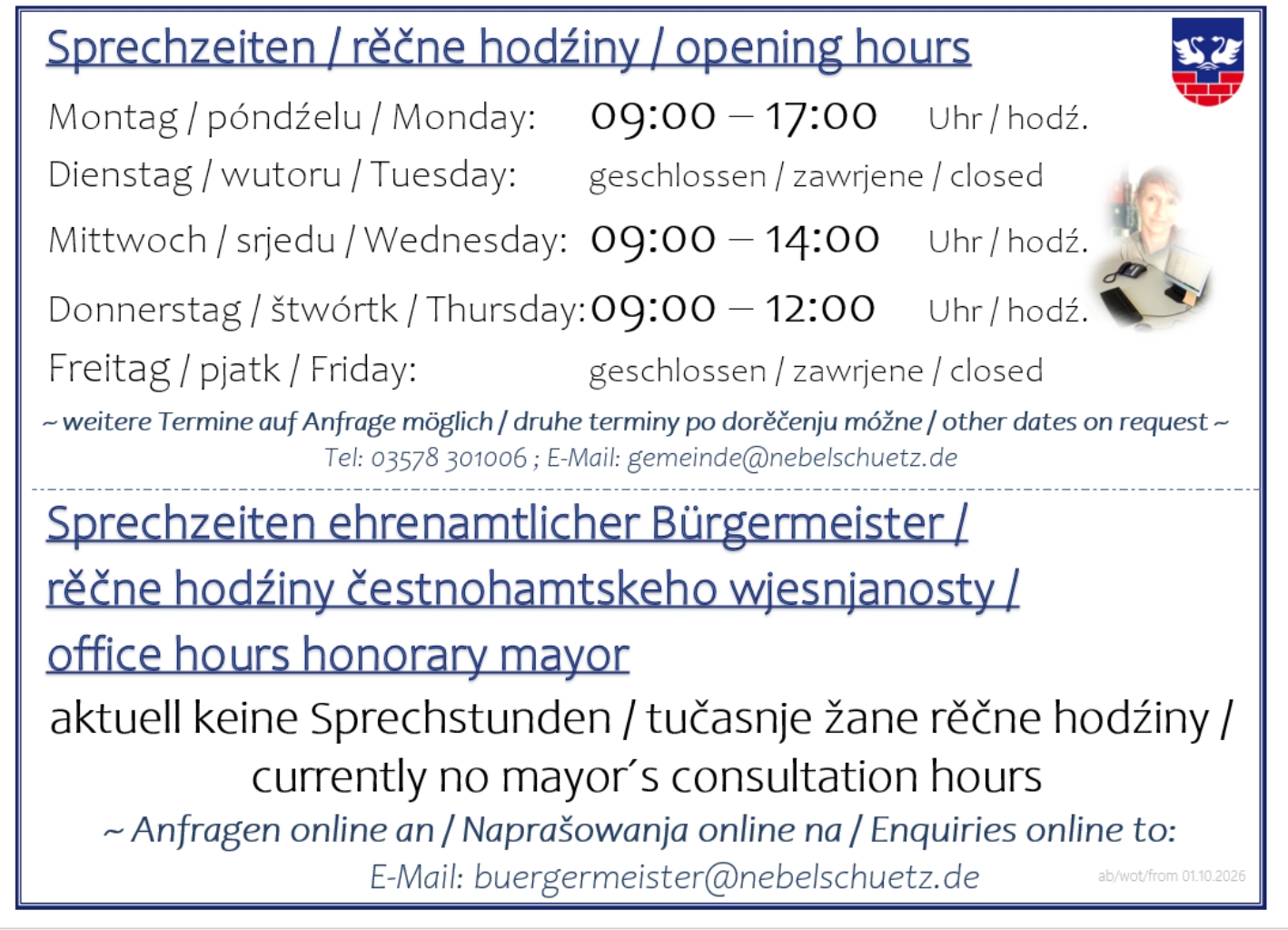 2026 ÖffnungszeitenWotewrjenskeCasyWebseite 18.05.2026N