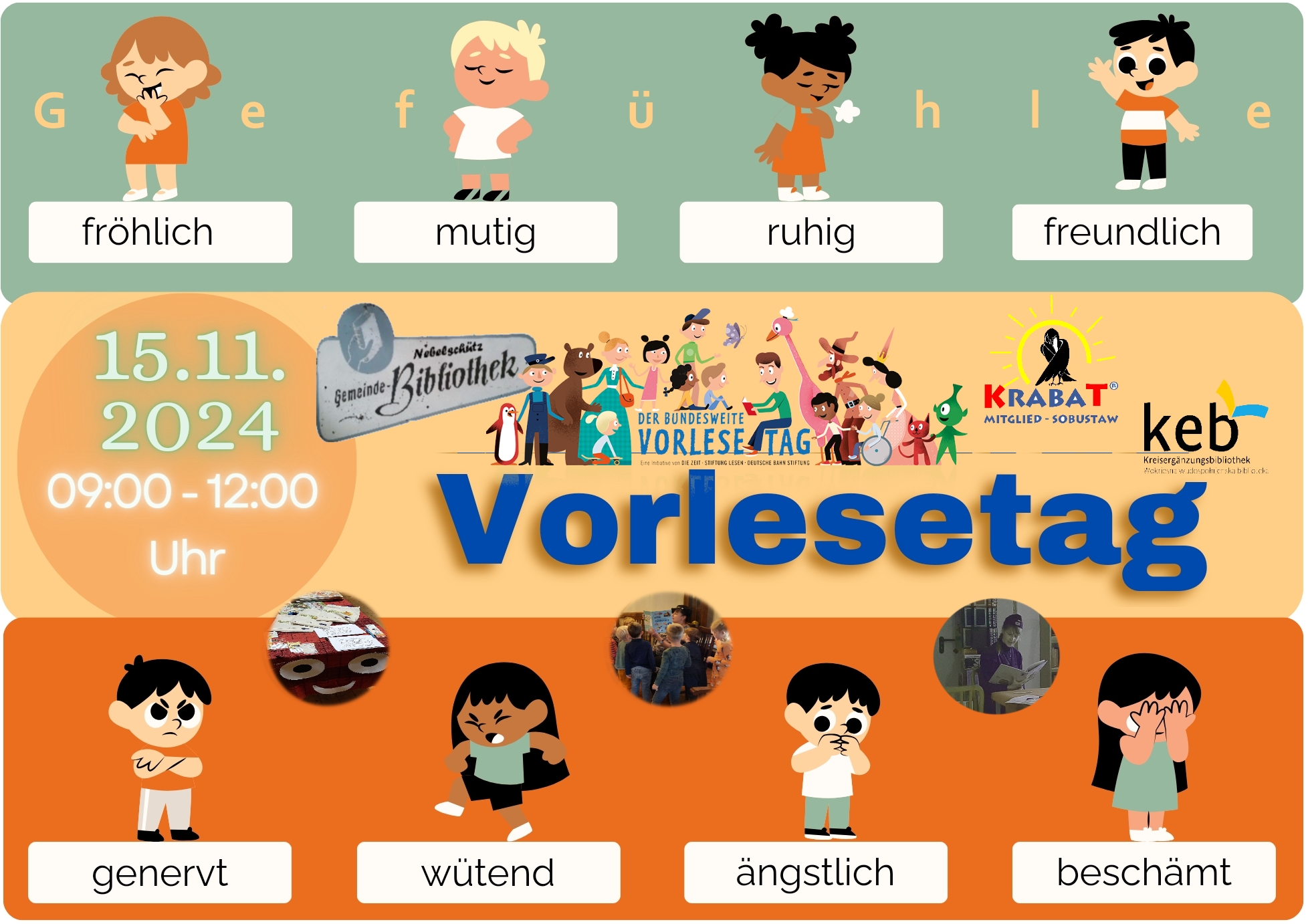 2024 11 15 Flyer Vorlesetag KITA SORB
