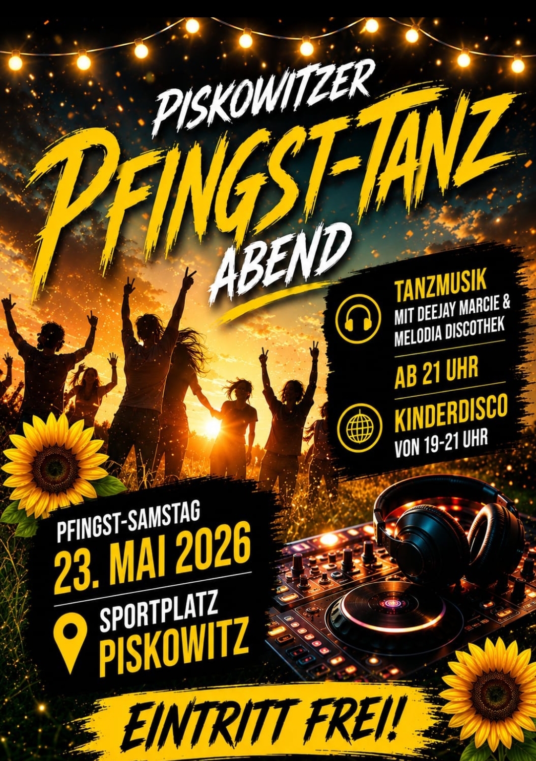 2026 05 23 Pfingstsamstag Piskowitz
