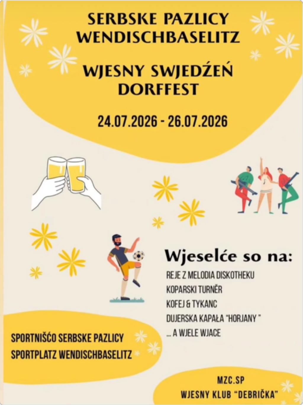 2026 07 24 26 Wjesny swjedźen w Serbskich Pazlicach