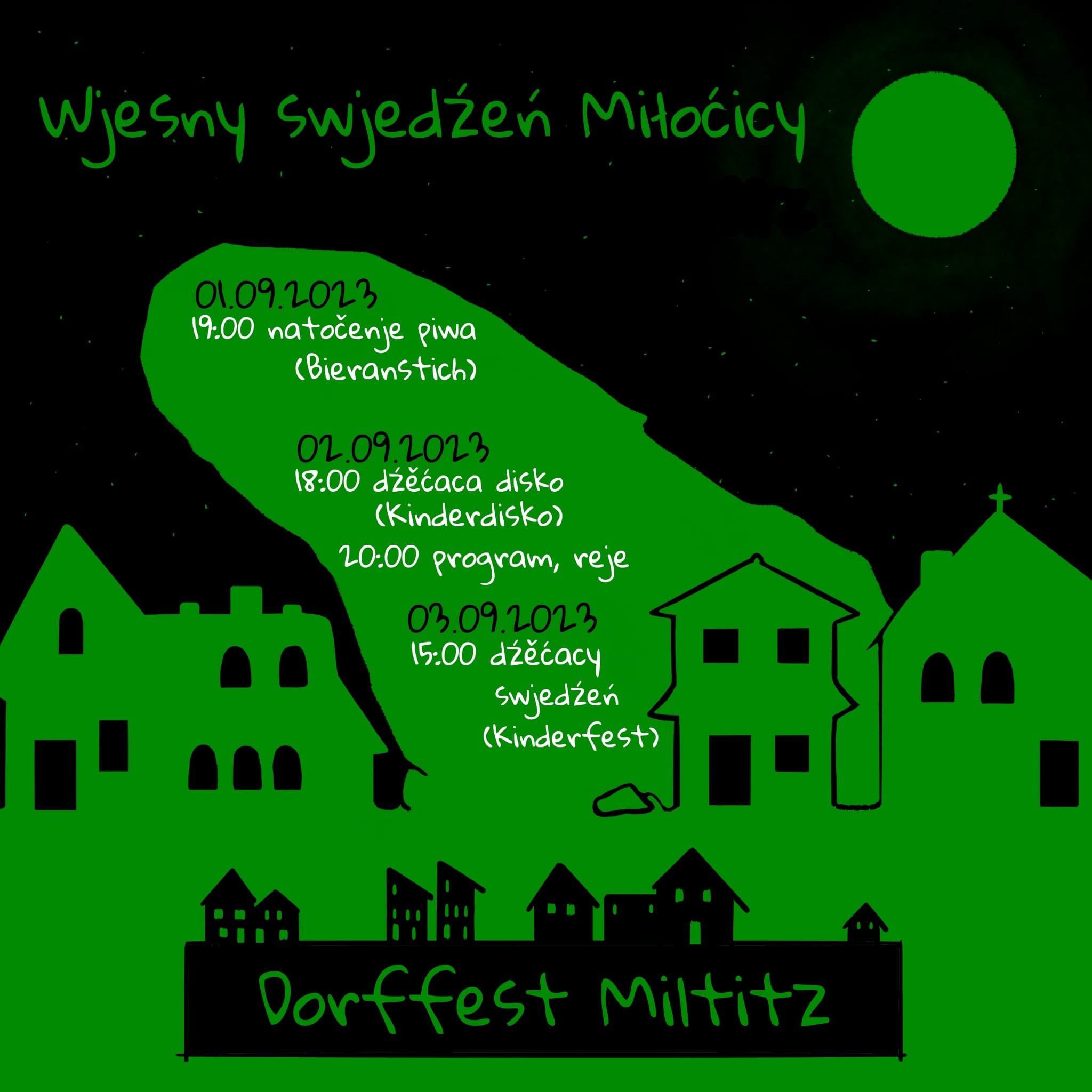 Dorffest Flyer 2023