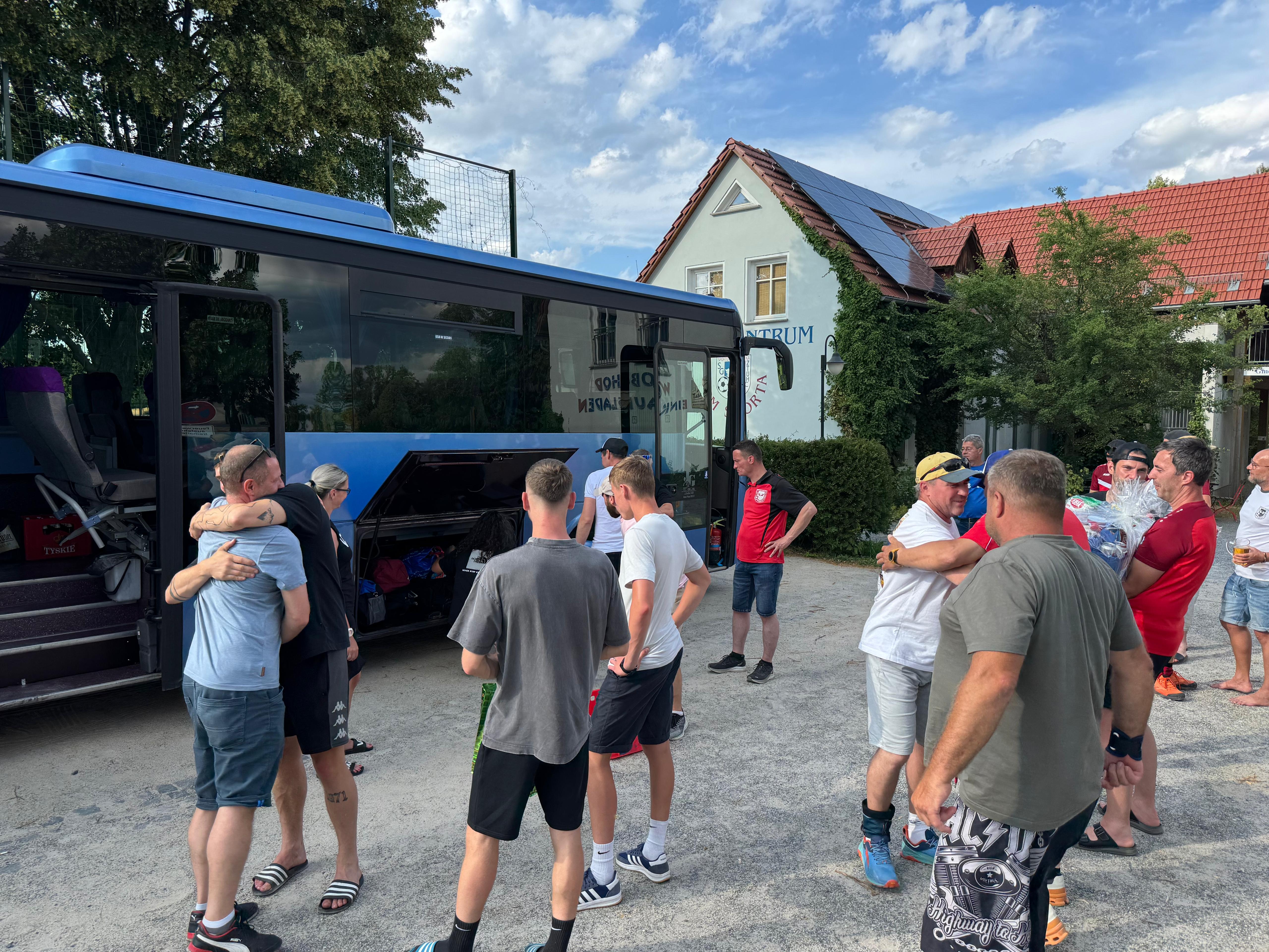 2025 06 27 29 Partnerschaftstreffen SGN Roztoky Ankunft